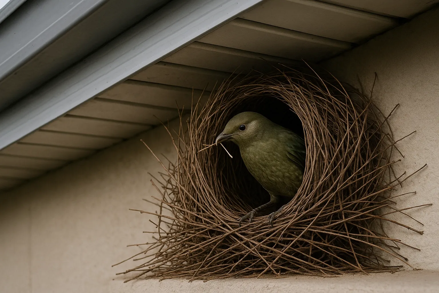 Bowerbird control Sydney humane deterrents